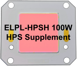 ELPL-HPSH Low-cost 100W COB to supplement HPS lights